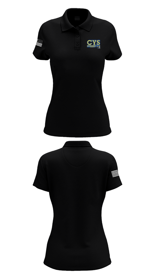 Womens Short Sleeve Performance Polo, ColdWater Cougara 'Shelby Youth Sports', Track & Field, Teamtime, Team time, sublimation, custom sports apparel, team uniforms, spirit wear, spiritwear, sports uniforms, custom shirts, team store, custom team store, fundraiser sports, apparel fundraiser