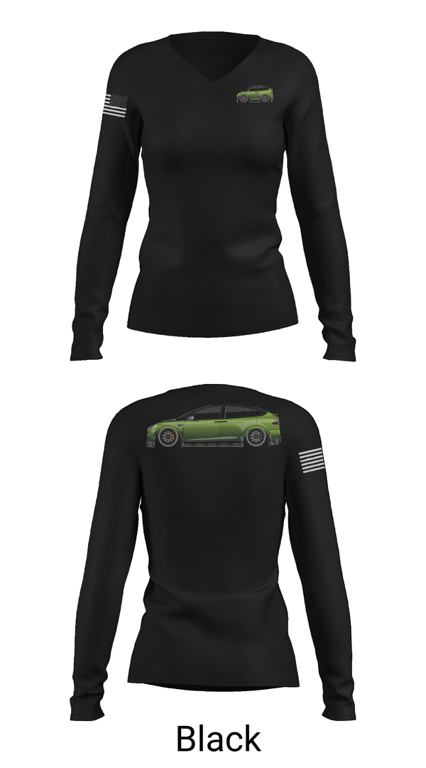 Womens Long Sleeve Vneck Shirt, EV AutostyleEV Autostyle, Baseball, Teamtime, Team time, sublimation, custom sports apparel, team uniforms, spirit wear, spiritwear, sports uniforms, custom shirts, team store, custom team store, fundraiser sports, apparel fundraiser