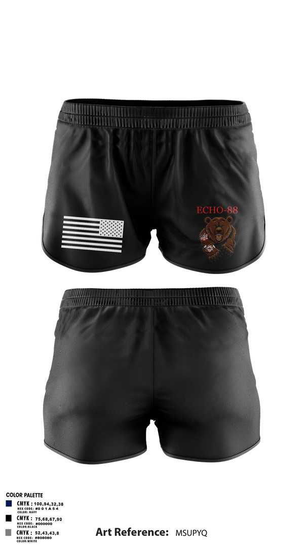 Ranger Panties, ECHO-88ECHO-88ECHO-88, , Teamtime, Team time, sublimation, custom sports apparel, team uniforms, spirit wear, spiritwear, sports uniforms, custom shirts, team store, custom team store, fundraiser sports, apparel fundraiser