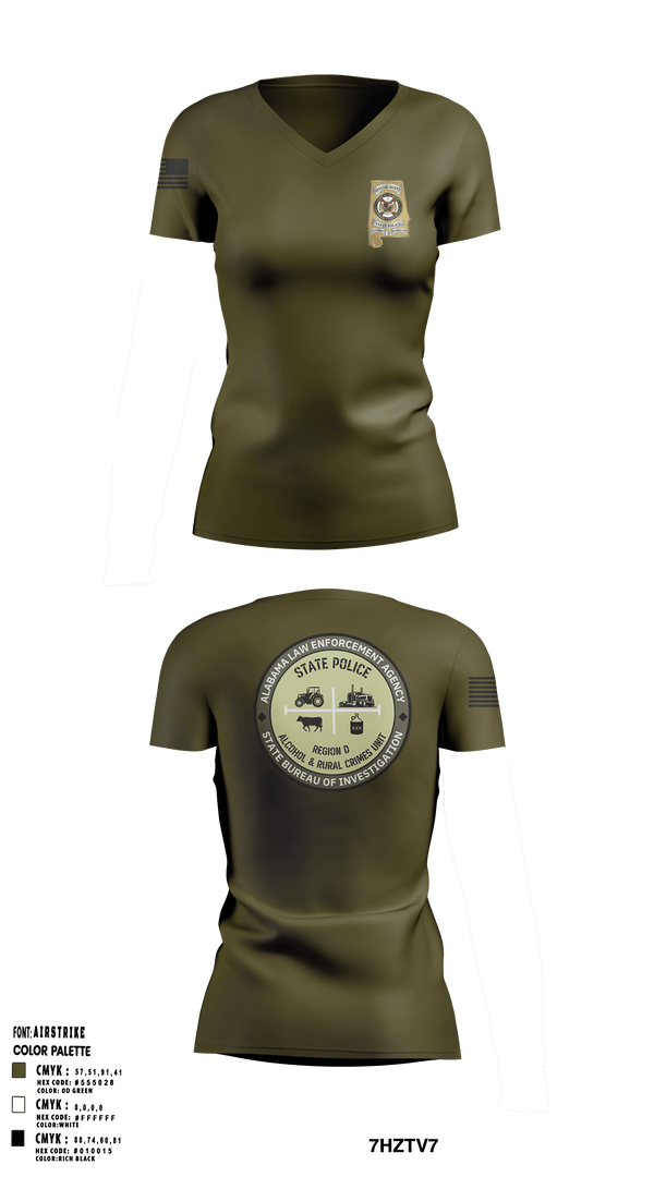 Womens Short Sleeve Vneck Shirt, Region D Narcotics, Police, Teamtime, Team time, sublimation, custom sports apparel, team uniforms, spirit wear, spiritwear, sports uniforms, custom shirts, team store, custom team store, fundraiser sports, apparel fundraiser