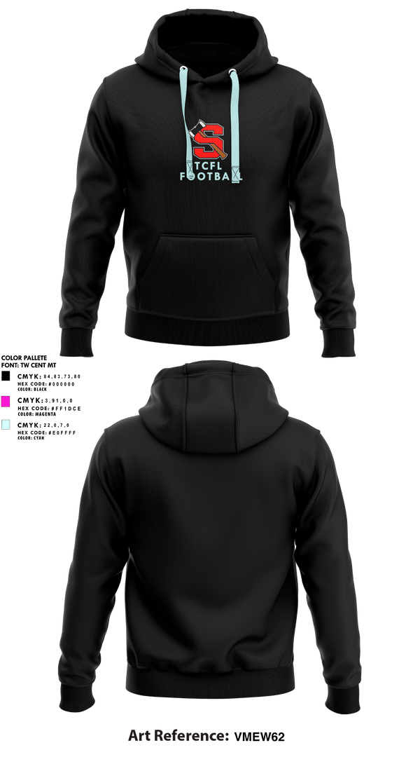 Hoodie, tcyfl football, , Teamtime, Team time, sublimation, custom sports apparel, team uniforms, spirit wear, spiritwear, sports uniforms, custom shirts, team store, custom team store, fundraiser sports, apparel fundraiser