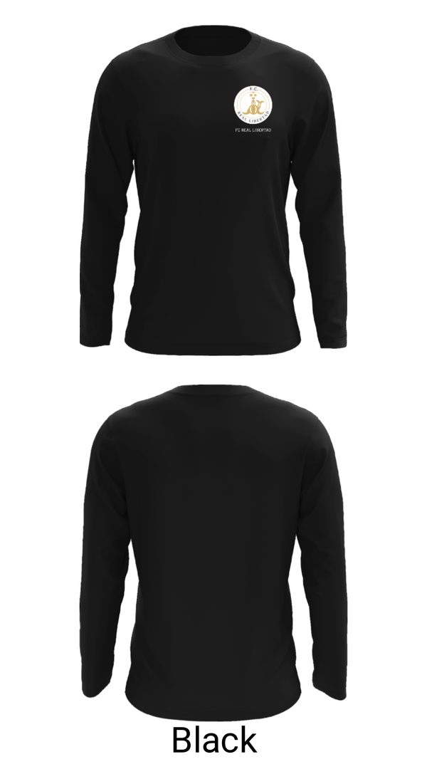 Long Sleeve Performance Shirt, FC REAL LIBERTAD, Men's Soccer, Teamtime, Team time, sublimation, custom sports apparel, team uniforms, spirit wear, spiritwear, sports uniforms, custom shirts, team store, custom team store, fundraiser sports, apparel fundraiser