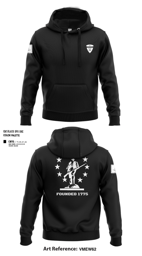 Hoodie, 2nd Company Governor's Foot Guard, , Teamtime, Team time, sublimation, custom sports apparel, team uniforms, spirit wear, spiritwear, sports uniforms, custom shirts, team store, custom team store, fundraiser sports, apparel fundraiser