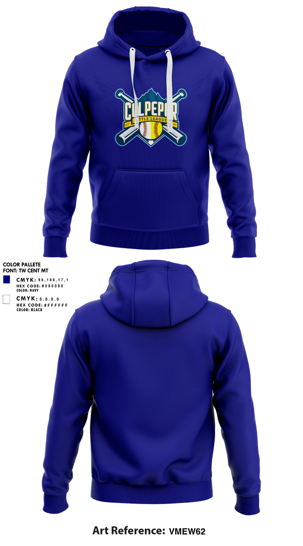 Hoodie, Culpeper Little League, Baseball, Teamtime, Team time, sublimation, custom sports apparel, team uniforms, spirit wear, spiritwear, sports uniforms, custom shirts, team store, custom team store, fundraiser sports, apparel fundraiser