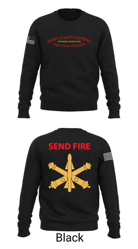 Crew Neck Sweatshirt, Task Force Defender, , Teamtime, Team time, sublimation, custom sports apparel, team uniforms, spirit wear, spiritwear, sports uniforms, custom shirts, team store, custom team store, fundraiser sports, apparel fundraiser