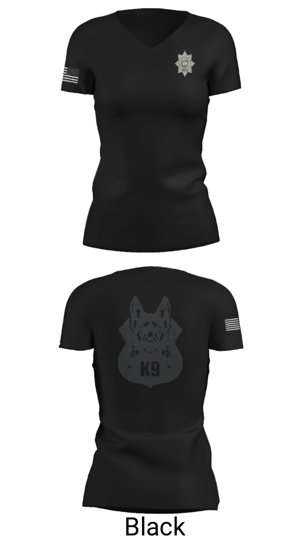 Women's Short Sleeve Vneck Shirt, Sherwood Foresters, Army, Teamtime, Team time, sublimation, custom sports apparel, team uniforms, spirit wear, spiritwear, sports uniforms, custom shirts, team store, custom team store, fundraiser sports, apparel fundraiser