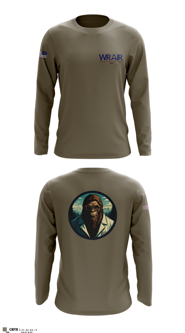 Long Sleeve Performance Shirt, Walter Reed Army Institute of Research - West, , Teamtime, Team time, sublimation, custom sports apparel, team uniforms, spirit wear, spiritwear, sports uniforms, custom shirts, team store, custom team store, fundraiser sports, apparel fundraiser