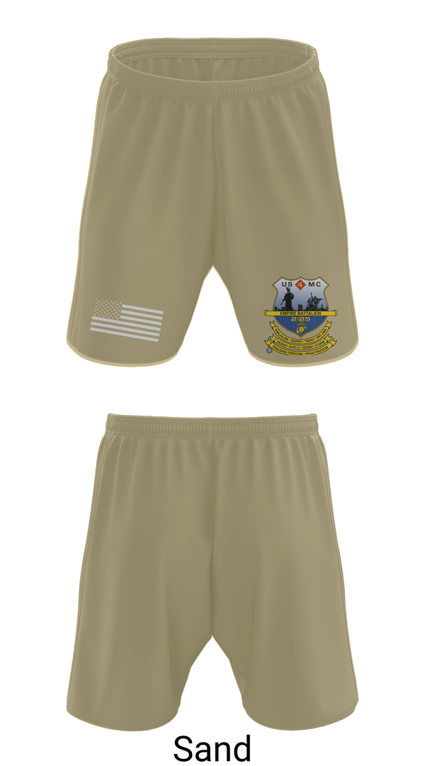 Athletic Shorts With Pockets, Echo Co. 2nd battalion, 25th Marine Regiment, , Teamtime, Team time, sublimation, custom sports apparel, team uniforms, spirit wear, spiritwear, sports uniforms, custom shirts, team store, custom team store, fundraiser sports, apparel fundraiser