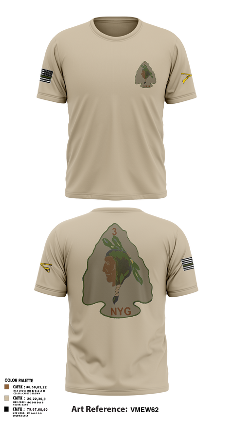 Short Sleeve Performance Shirt, , National Guard, Teamtime, Team time, sublimation, custom sports apparel, team uniforms, spirit wear, spiritwear, sports uniforms, custom shirts, team store, custom team store, fundraiser sports, apparel fundraiser