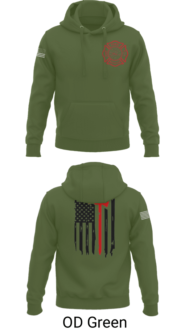 Hoodie, Okay Fire & Rescue, Fire Department, Teamtime, Team time, sublimation, custom sports apparel, team uniforms, spirit wear, spiritwear, sports uniforms, custom shirts, team store, custom team store, fundraiser sports, apparel fundraiser