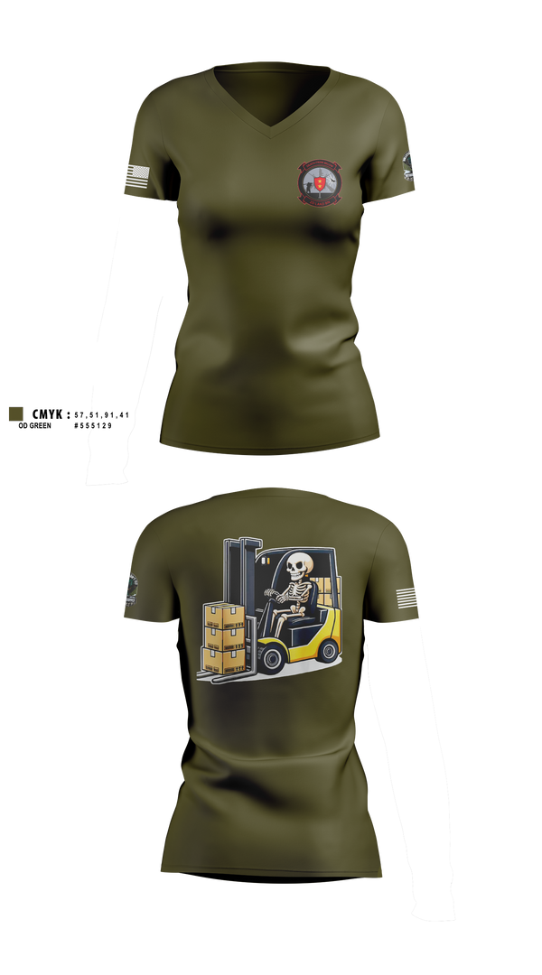 Womens Short Sleeve Vneck Shirt, , Marines, Teamtime, Team time, sublimation, custom sports apparel, team uniforms, spirit wear, spiritwear, sports uniforms, custom shirts, team store, custom team store, fundraiser sports, apparel fundraiser