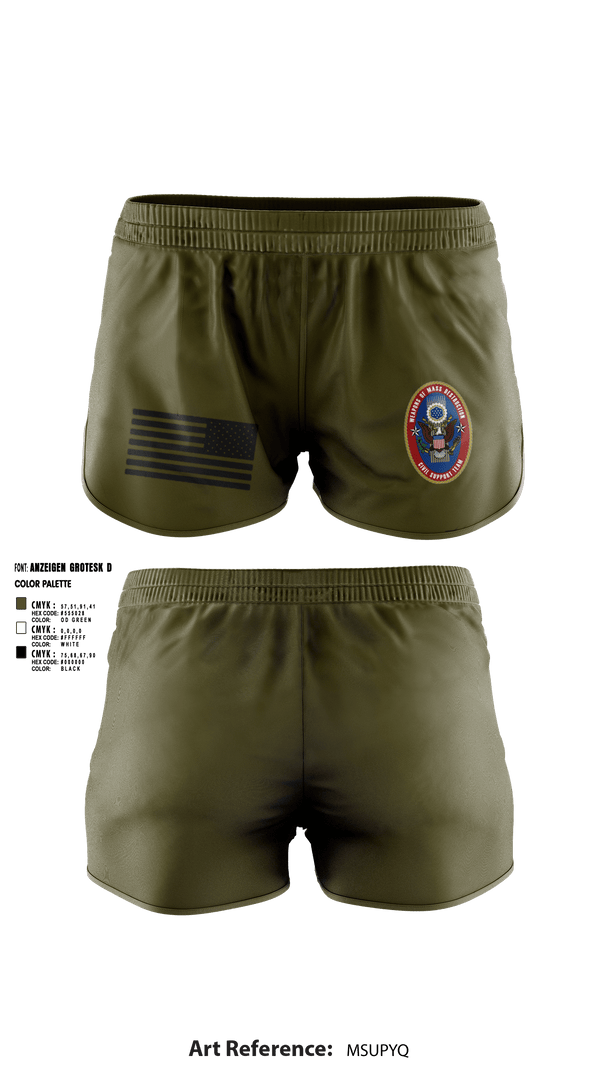 Ranger Panties, 95th WMD CST, National Guard, Teamtime, Team time, sublimation, custom sports apparel, team uniforms, spirit wear, spiritwear, sports uniforms, custom shirts, team store, custom team store, fundraiser sports, apparel fundraiser