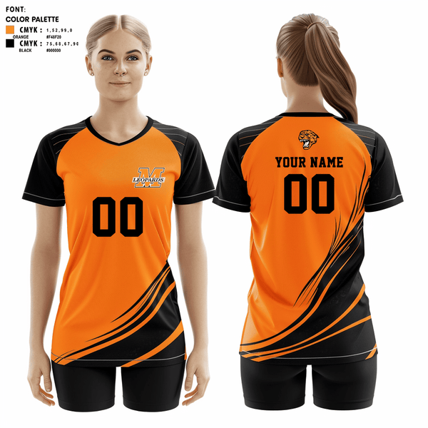 Short Sleeve Performance Shirt, Malvern High School Volleyball, Women's Volleyball, Teamtime, Team time, sublimation, custom sports apparel, team uniforms, spirit wear, spiritwear, sports uniforms, custom shirts, team store, custom team store, fundraiser sports, apparel fundraiser