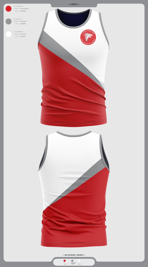 Tank Top, Constantine High School Cross Country, Cross Country, Teamtime, Team time, sublimation, custom sports apparel, team uniforms, spirit wear, spiritwear, sports uniforms, custom shirts, team store, custom team store, fundraiser sports, apparel fundraiser