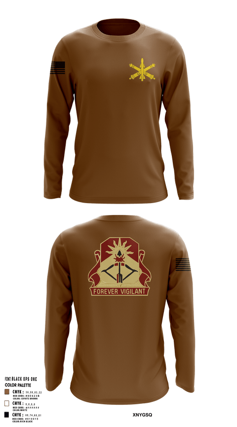 Long Sleeve Performance Shirt, BTRY-B 1/188th, National Guard, Teamtime, Team time, sublimation, custom sports apparel, team uniforms, spirit wear, spiritwear, sports uniforms, custom shirts, team store, custom team store, fundraiser sports, apparel fundraiser