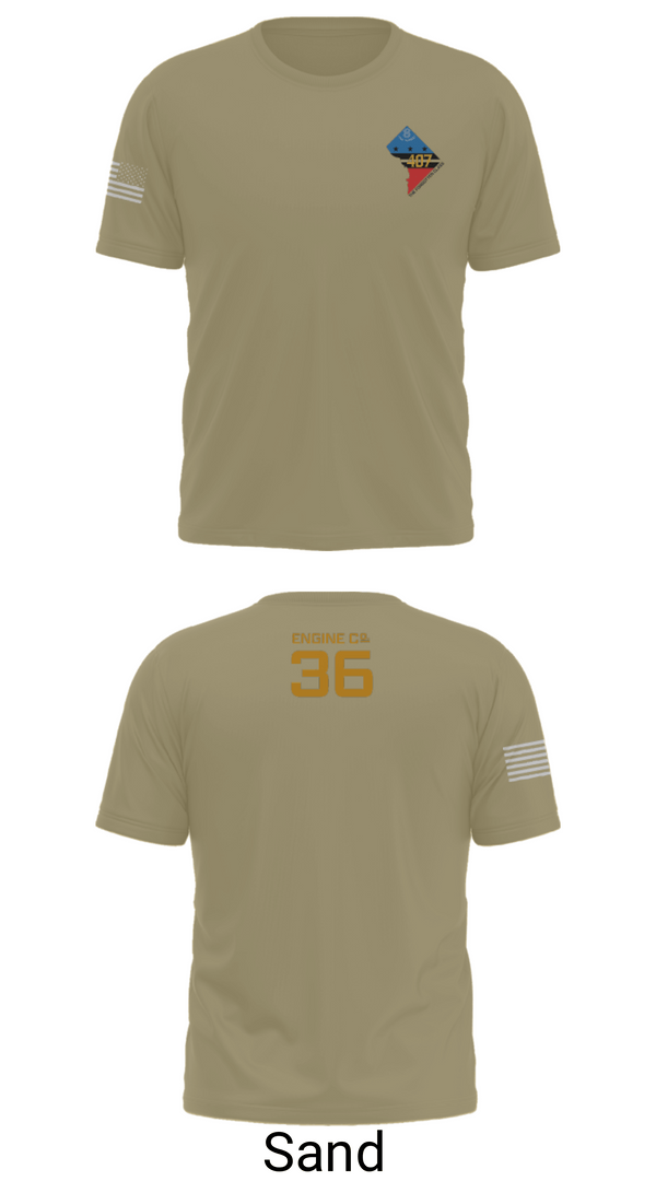 Short Sleeve Performance Shirt, Rescue Engine 56DCFD RTC407, Fire Department, Teamtime, Team time, sublimation, custom sports apparel, team uniforms, spirit wear, spiritwear, sports uniforms, custom shirts, team store, custom team store, fundraiser sports, apparel fundraiser