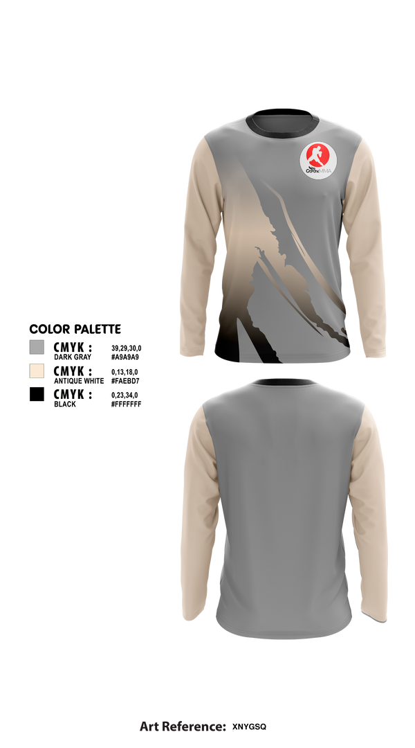 Long Sleeve Performance Shirt, Geek MMA, Wrestling, Teamtime, Team time, sublimation, custom sports apparel, team uniforms, spirit wear, spiritwear, sports uniforms, custom shirts, team store, custom team store, fundraiser sports, apparel fundraiser