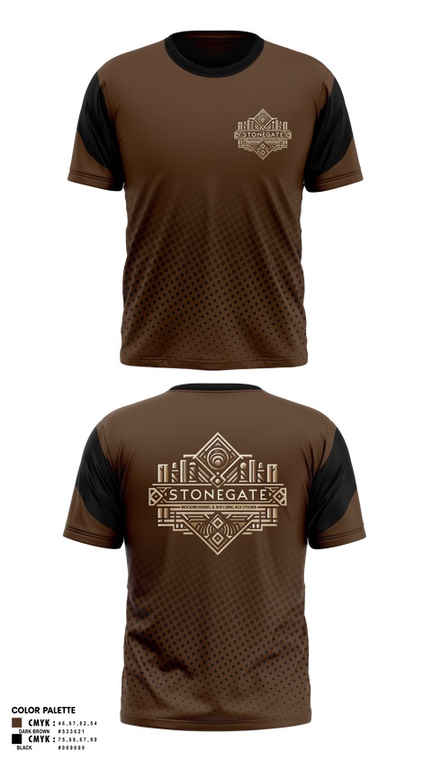 Short Sleeve Performance Shirt, STONEGATE, , Teamtime, Team time, sublimation, custom sports apparel, team uniforms, spirit wear, spiritwear, sports uniforms, custom shirts, team store, custom team store, fundraiser sports, apparel fundraiser