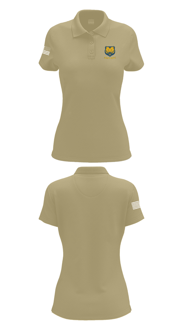 Womens Short Sleeve Performance Polo, UNC BEARS, , Teamtime, Team time, sublimation, custom sports apparel, team uniforms, spirit wear, spiritwear, sports uniforms, custom shirts, team store, custom team store, fundraiser sports, apparel fundraiser