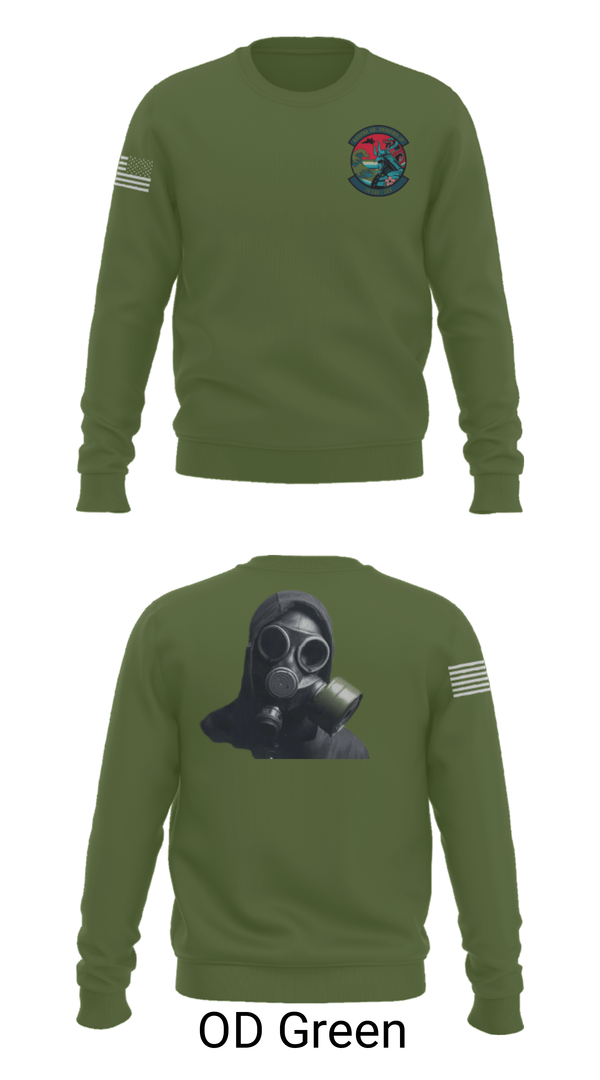 Crew Neck Sweatshirt, 18 CES/CEX, , Teamtime, Team time, sublimation, custom sports apparel, team uniforms, spirit wear, spiritwear, sports uniforms, custom shirts, team store, custom team store, fundraiser sports, apparel fundraiser