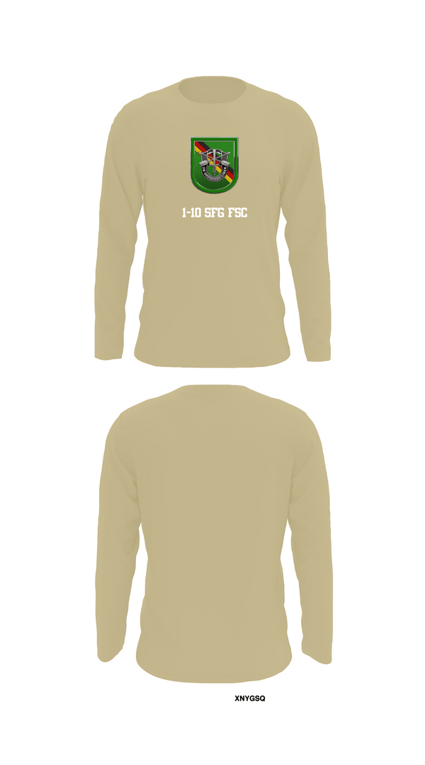Long Sleeve Performance Shirt, 1-10 SFG FSC, Army, Teamtime, Team time, sublimation, custom sports apparel, team uniforms, spirit wear, spiritwear, sports uniforms, custom shirts, team store, custom team store, fundraiser sports, apparel fundraiser