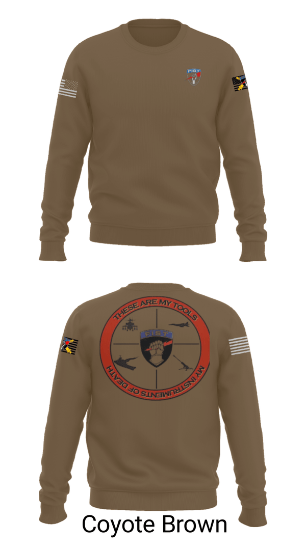 Crew Neck Sweatshirt, FiST, Army, Teamtime, Team time, sublimation, custom sports apparel, team uniforms, spirit wear, spiritwear, sports uniforms, custom shirts, team store, custom team store, fundraiser sports, apparel fundraiser