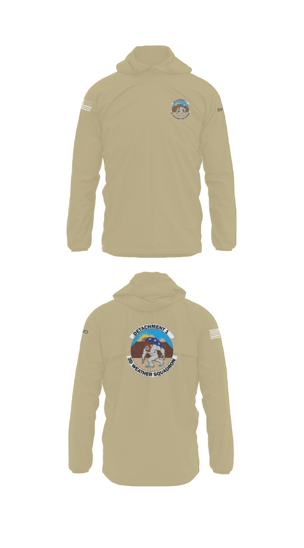Windbreaker, Detachment 1, 3rd Combat Weather Sqd, Air Force, Teamtime, Team time, sublimation, custom sports apparel, team uniforms, spirit wear, spiritwear, sports uniforms, custom shirts, team store, custom team store, fundraiser sports, apparel fundraiser