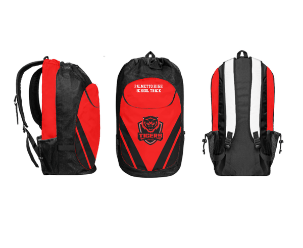 Gear Bag, Palmetto High School Track, Track & Field, Teamtime, Team time, sublimation, custom sports apparel, team uniforms, spirit wear, spiritwear, sports uniforms, custom shirts, team store, custom team store, fundraiser sports, apparel fundraiser