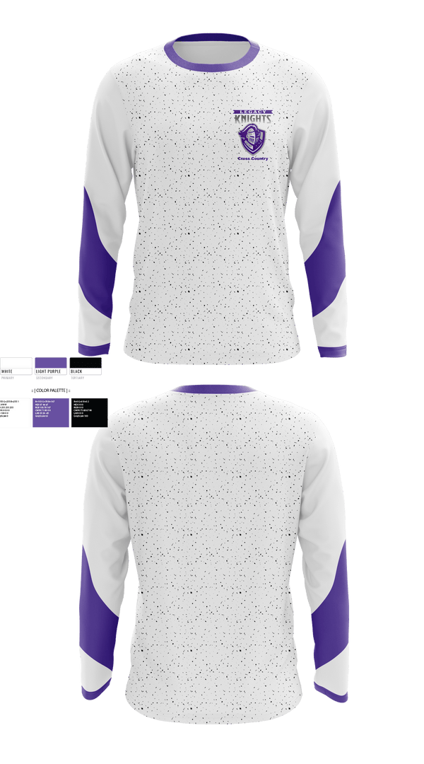 Long Sleeve Performance Shirt, Legacy Cross Country, Cross Country, Teamtime, Team time, sublimation, custom sports apparel, team uniforms, spirit wear, spiritwear, sports uniforms, custom shirts, team store, custom team store, fundraiser sports, apparel fundraiser