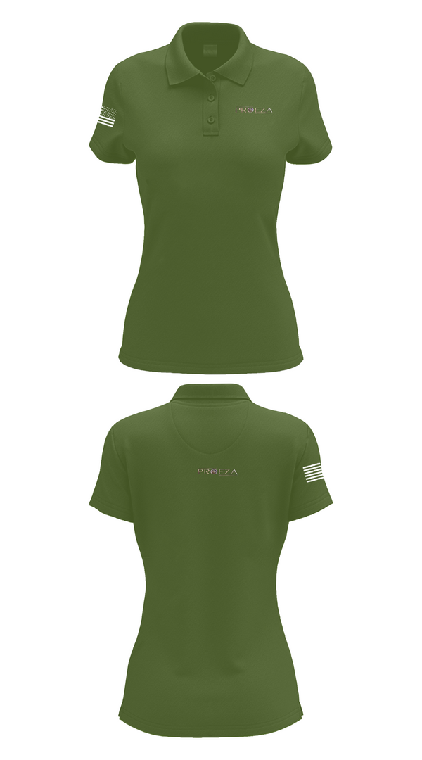 Womens Short Sleeve Performance Polo, Proeza, , Teamtime, Team time, sublimation, custom sports apparel, team uniforms, spirit wear, spiritwear, sports uniforms, custom shirts, team store, custom team store, fundraiser sports, apparel fundraiser