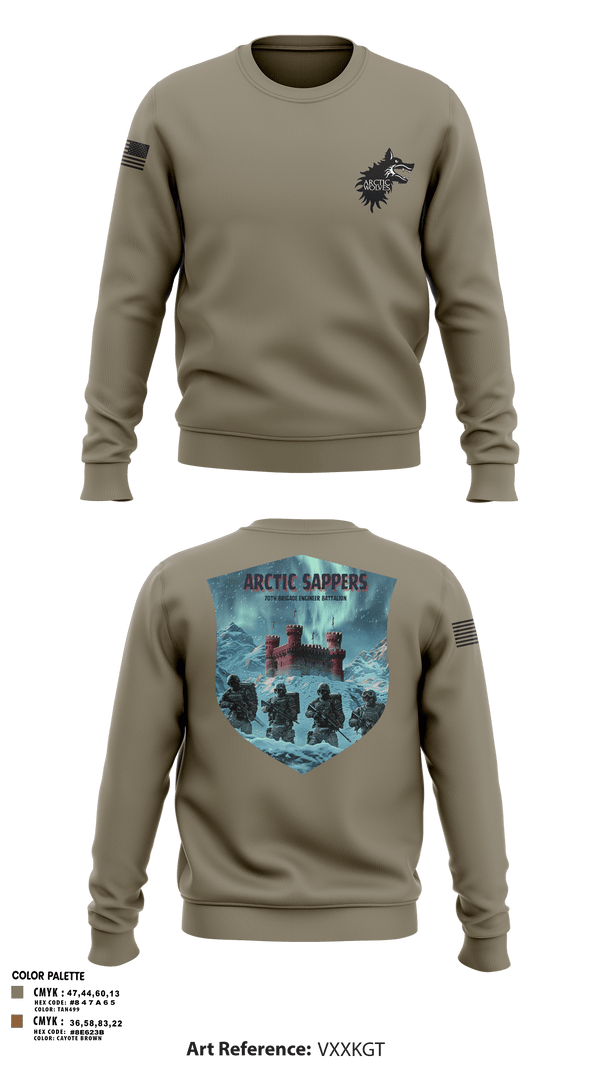 Crew Neck Sweatshirt, A CO, 70 BEB, Army, Teamtime, Team time, sublimation, custom sports apparel, team uniforms, spirit wear, spiritwear, sports uniforms, custom shirts, team store, custom team store, fundraiser sports, apparel fundraiser