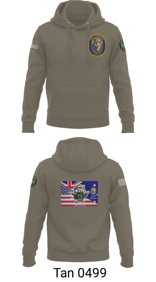 Hoodie, USS CANBERRA (LCS 30), Navy, Teamtime, Team time, sublimation, custom sports apparel, team uniforms, spirit wear, spiritwear, sports uniforms, custom shirts, team store, custom team store, fundraiser sports, apparel fundraiser