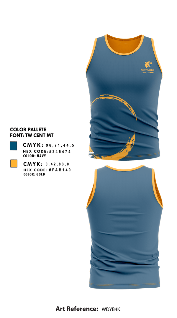 Tank Top, Cheltenham High School Cross Country, Cross Country, Teamtime, Team time, sublimation, custom sports apparel, team uniforms, spirit wear, spiritwear, sports uniforms, custom shirts, team store, custom team store, fundraiser sports, apparel fundraiser