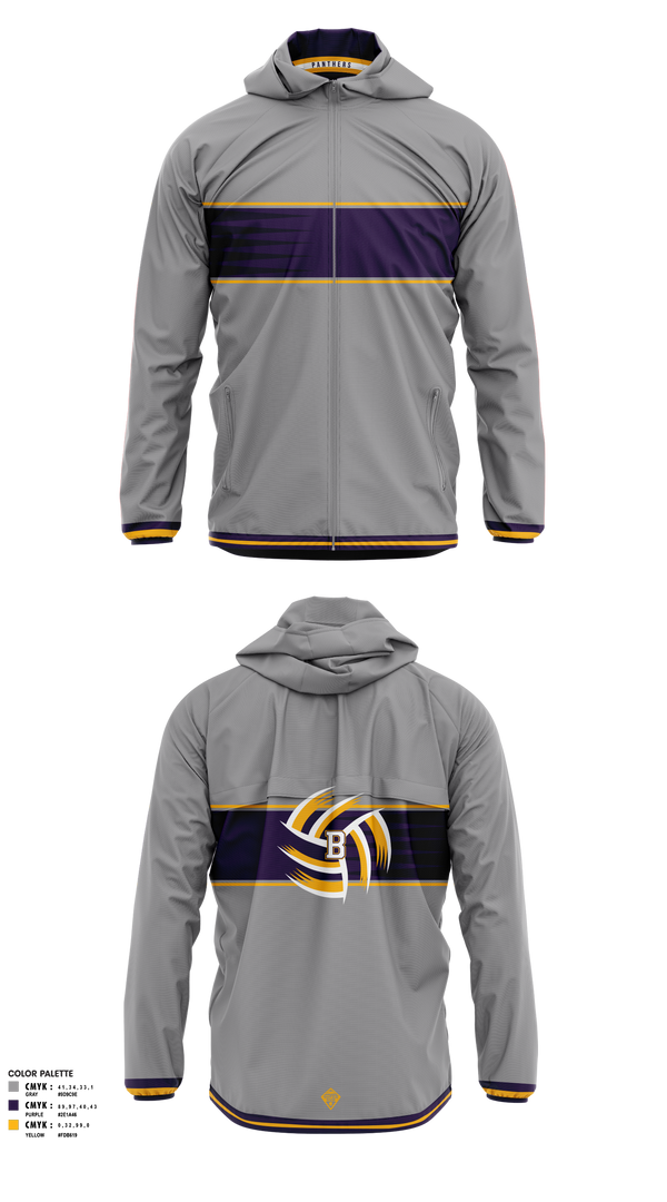Windbreaker, Boulder High School Girls BasketballTeam Fishman, Women's Basketball, Teamtime, Team time, sublimation, custom sports apparel, team uniforms, spirit wear, spiritwear, sports uniforms, custom shirts, team store, custom team store, fundraiser sports, apparel fundraiser