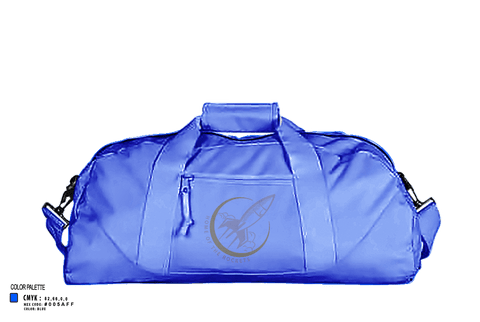 Duffle Bag, Rocky Mountain Middle School Football, Football, Teamtime, Team time, sublimation, custom sports apparel, team uniforms, spirit wear, spiritwear, sports uniforms, custom shirts, team store, custom team store, fundraiser sports, apparel fundraiser