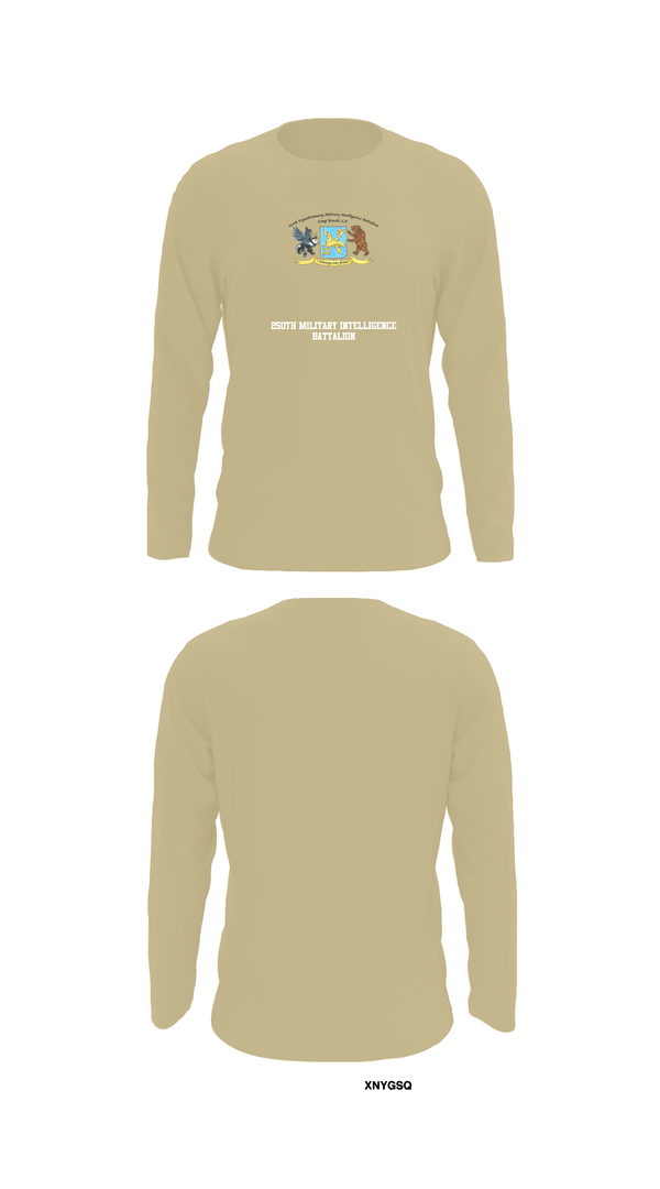 Long Sleeve Performance Shirt, 250th Military Intelligence Battalion, National Guard, Teamtime, Team time, sublimation, custom sports apparel, team uniforms, spirit wear, spiritwear, sports uniforms, custom shirts, team store, custom team store, fundraiser sports, apparel fundraiser
