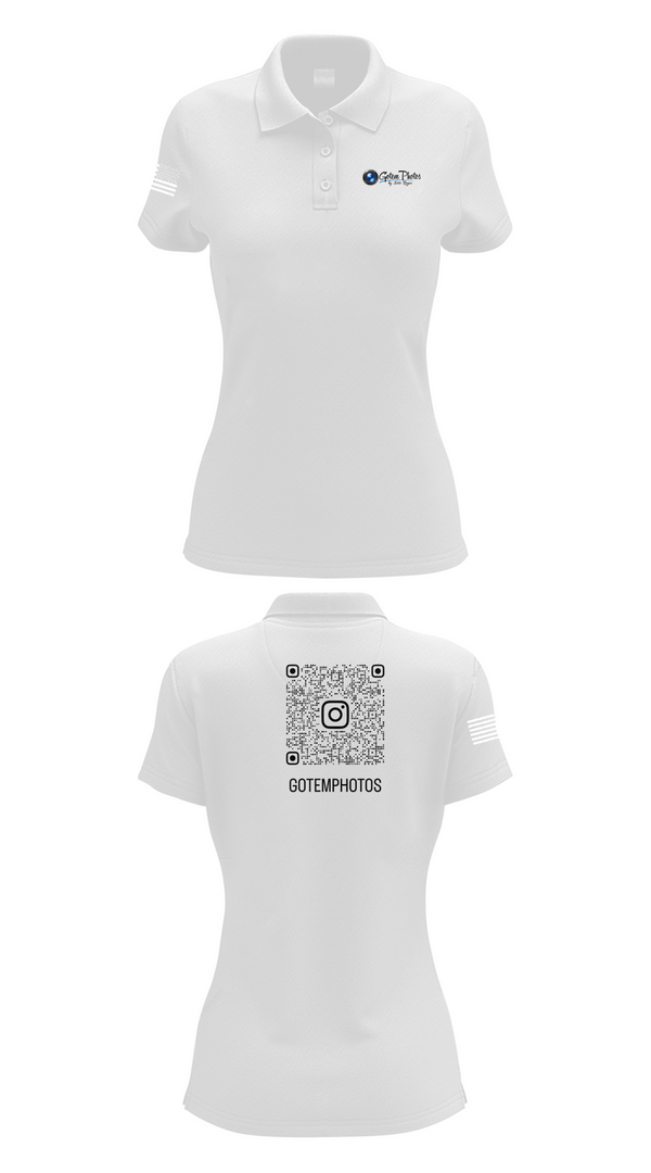 Womens Short Sleeve Performance Polo, Gotem Phots, , Teamtime, Team time, sublimation, custom sports apparel, team uniforms, spirit wear, spiritwear, sports uniforms, custom shirts, team store, custom team store, fundraiser sports, apparel fundraiser
