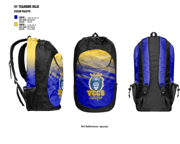Gear Bag, Victory Christian Center School Volleyball, Men's Volleyball, Teamtime, Team time, sublimation, custom sports apparel, team uniforms, spirit wear, spiritwear, sports uniforms, custom shirts, team store, custom team store, fundraiser sports, apparel fundraiser