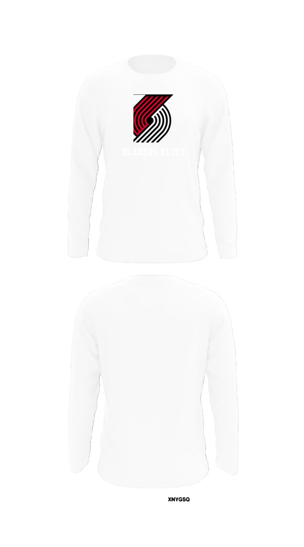 Long Sleeve Performance Shirt, Blazers elite, Baseball, Teamtime, Team time, sublimation, custom sports apparel, team uniforms, spirit wear, spiritwear, sports uniforms, custom shirts, team store, custom team store, fundraiser sports, apparel fundraiser