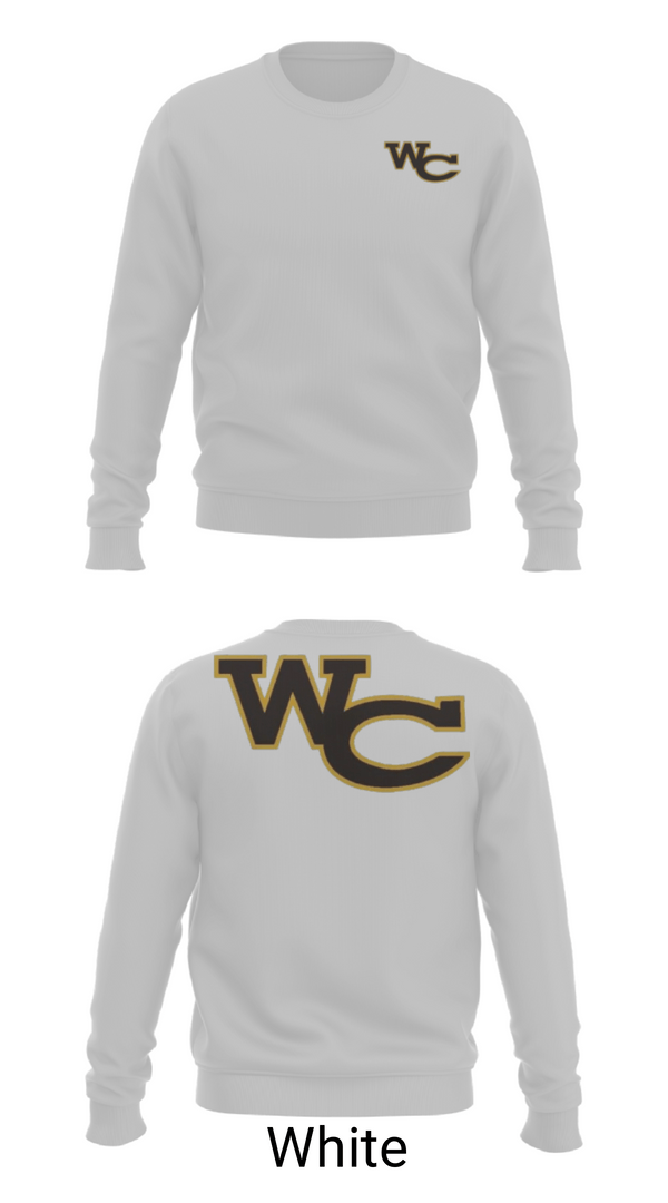 Crew Neck Sweatshirt, Waco, Men's Basketball, Teamtime, Team time, sublimation, custom sports apparel, team uniforms, spirit wear, spiritwear, sports uniforms, custom shirts, team store, custom team store, fundraiser sports, apparel fundraiser