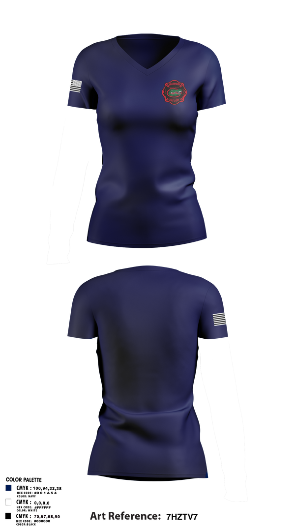 Womens Short Sleeve Vneck Shirt, Lakewood fire department, , Teamtime, Team time, sublimation, custom sports apparel, team uniforms, spirit wear, spiritwear, sports uniforms, custom shirts, team store, custom team store, fundraiser sports, apparel fundraiser