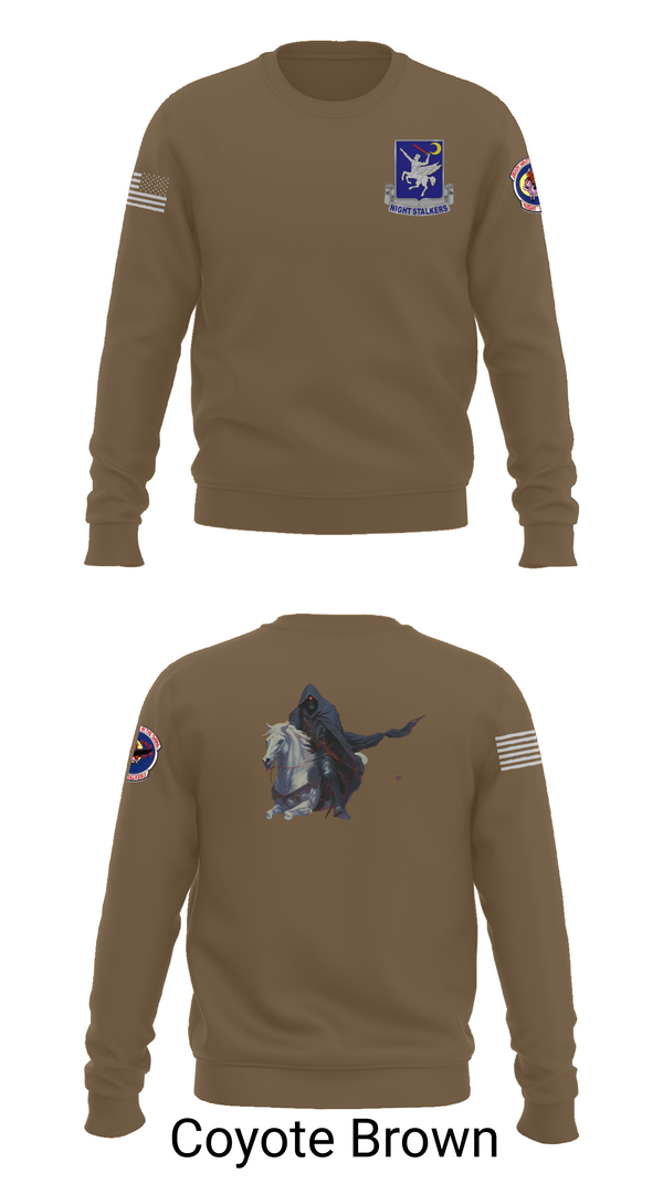 Crew Neck Sweatshirt, 160th SOAR (A), , Teamtime, Team time, sublimation, custom sports apparel, team uniforms, spirit wear, spiritwear, sports uniforms, custom shirts, team store, custom team store, fundraiser sports, apparel fundraiser