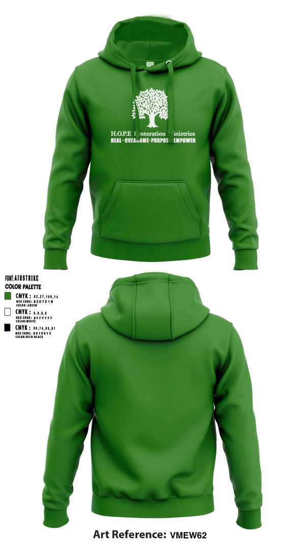 Hoodie, Hope Restoration Ministries, , Teamtime, Team time, sublimation, custom sports apparel, team uniforms, spirit wear, spiritwear, sports uniforms, custom shirts, team store, custom team store, fundraiser sports, apparel fundraiser