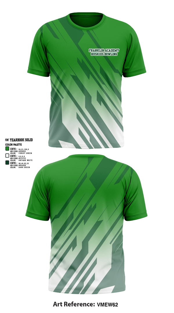 Short Sleeve Performance Shirt, Franklin Academy Huskies, Bowling, Teamtime, Team time, sublimation, custom sports apparel, team uniforms, spirit wear, spiritwear, sports uniforms, custom shirts, team store, custom team store, fundraiser sports, apparel fundraiser