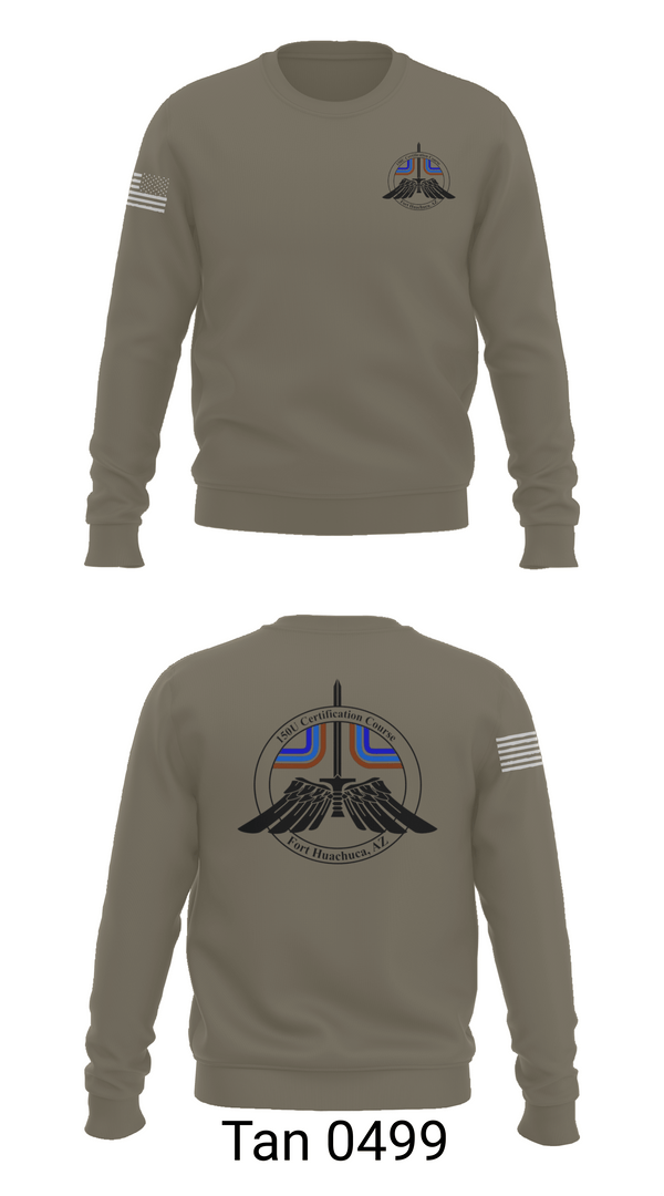 Crew Neck Sweatshirt, 2-13th AVN REGT, 150U Certification Course, , Teamtime, Team time, sublimation, custom sports apparel, team uniforms, spirit wear, spiritwear, sports uniforms, custom shirts, team store, custom team store, fundraiser sports, apparel fundraiser