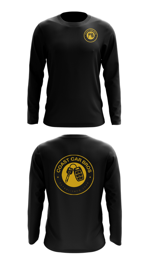 Long Sleeve Performance Shirt, Coast Car Bros LLC, , Teamtime, Team time, sublimation, custom sports apparel, team uniforms, spirit wear, spiritwear, sports uniforms, custom shirts, team store, custom team store, fundraiser sports, apparel fundraiser