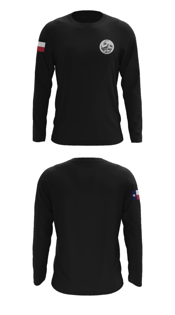 Long Sleeve Performance Shirt, Charlie C 1-158th AHB, Army, Teamtime, Team time, sublimation, custom sports apparel, team uniforms, spirit wear, spiritwear, sports uniforms, custom shirts, team store, custom team store, fundraiser sports, apparel fundraiser