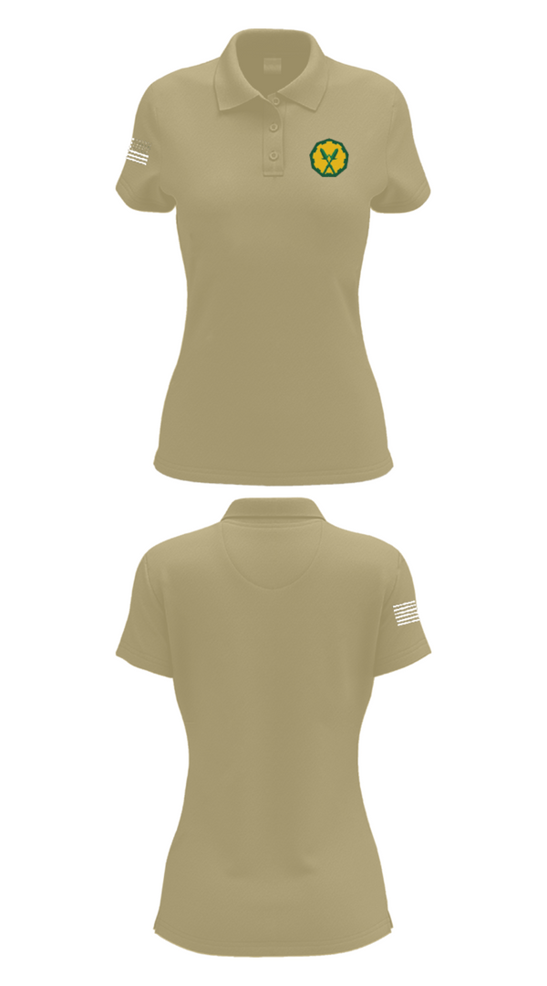 Womens Short Sleeve Performance Polo, 160th mp bn, Army, Teamtime, Team time, sublimation, custom sports apparel, team uniforms, spirit wear, spiritwear, sports uniforms, custom shirts, team store, custom team store, fundraiser sports, apparel fundraiser
