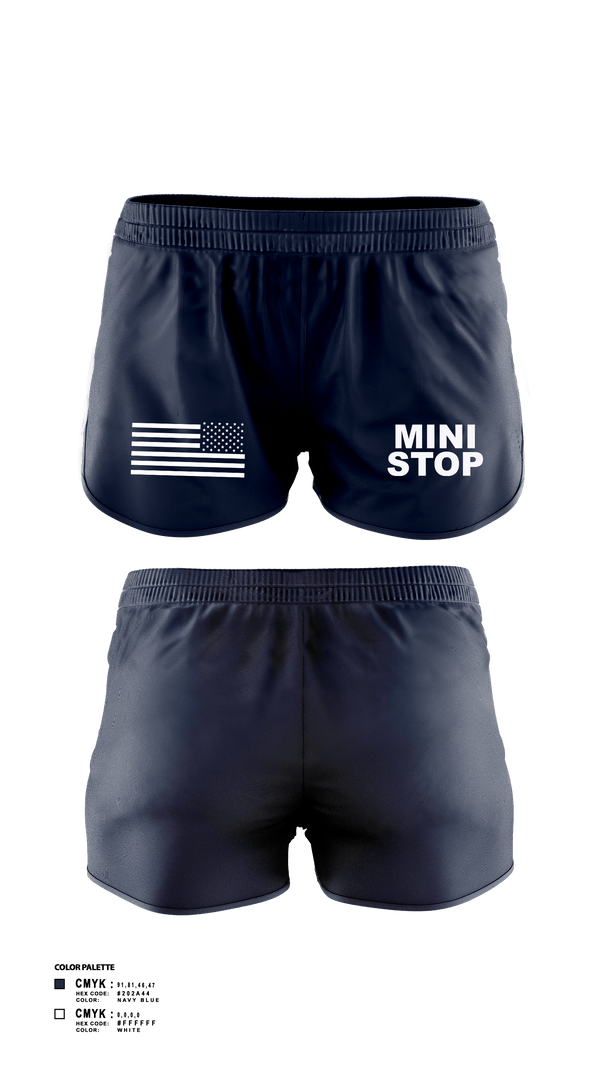 Womens Shorts, Mini stop, , Teamtime, Team time, sublimation, custom sports apparel, team uniforms, spirit wear, spiritwear, sports uniforms, custom shirts, team store, custom team store, fundraiser sports, apparel fundraiser