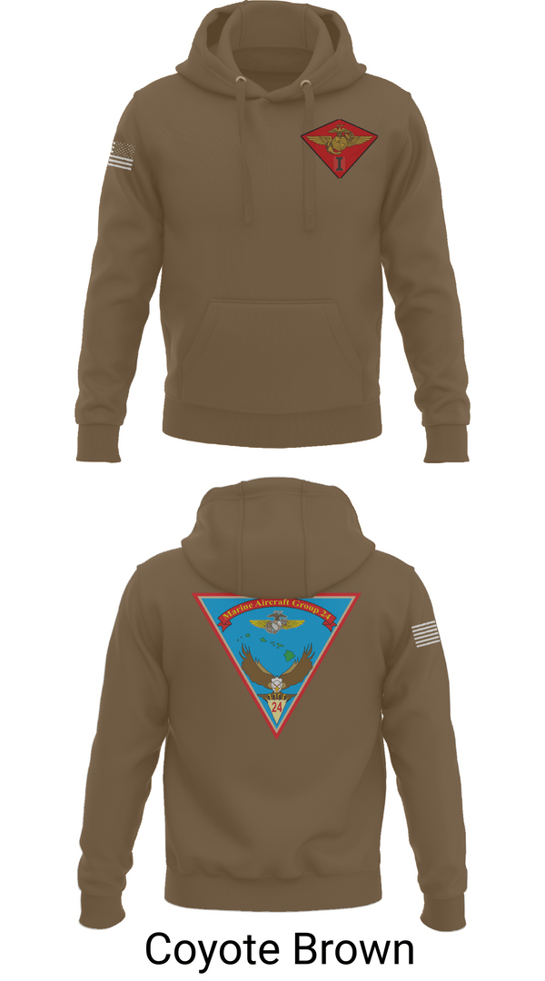 Hoodie, Marine Air Group 24, Marines, Teamtime, Team time, sublimation, custom sports apparel, team uniforms, spirit wear, spiritwear, sports uniforms, custom shirts, team store, custom team store, fundraiser sports, apparel fundraiser